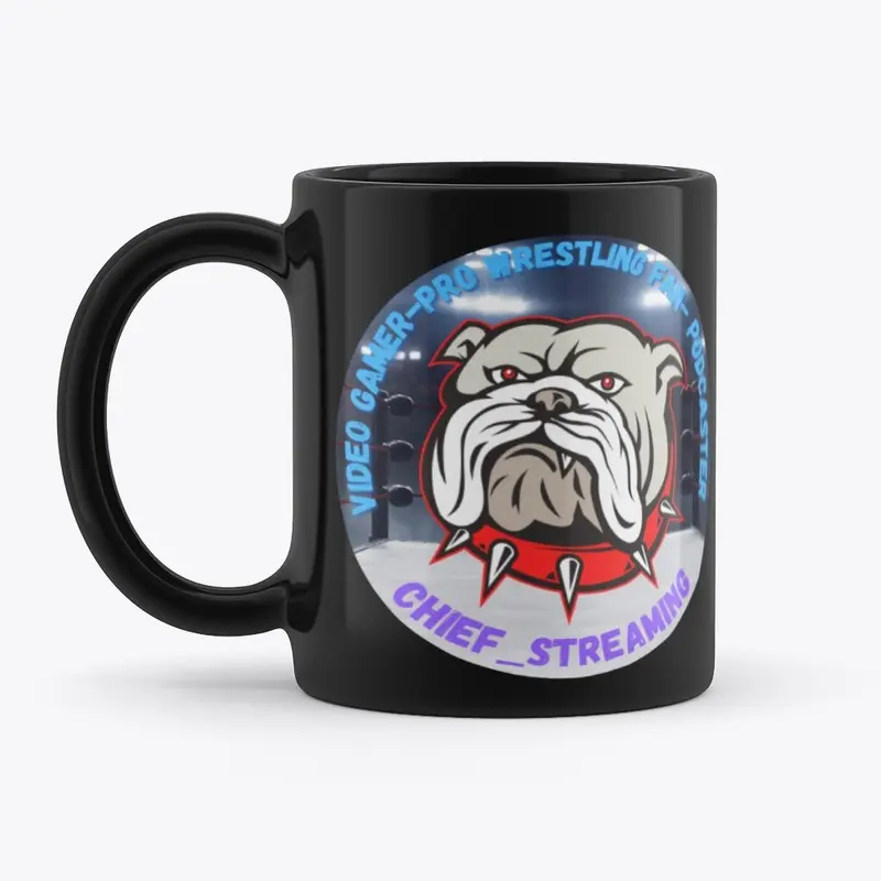 Chief Streaming Mug with Bulldog 